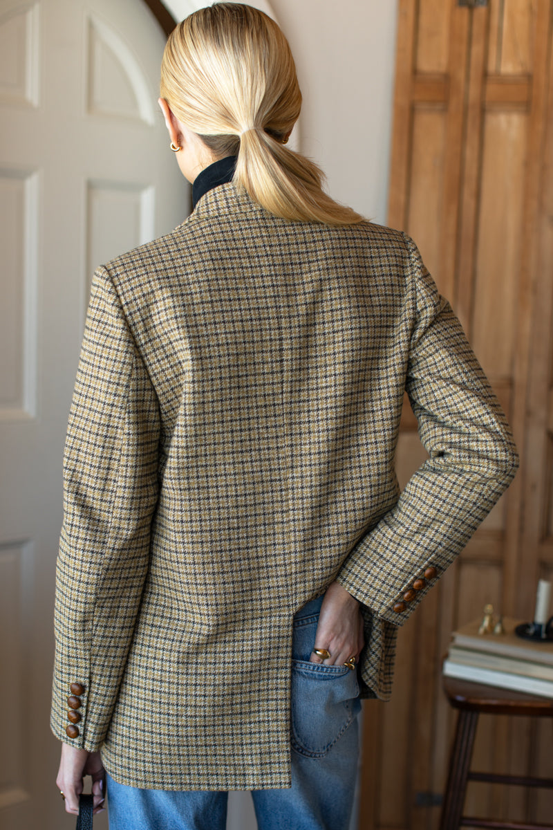 Atelier Blazer - Butterscotch Plaid