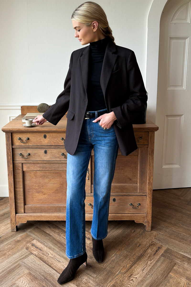 Atelier Blazer - Cocoa Gabardine