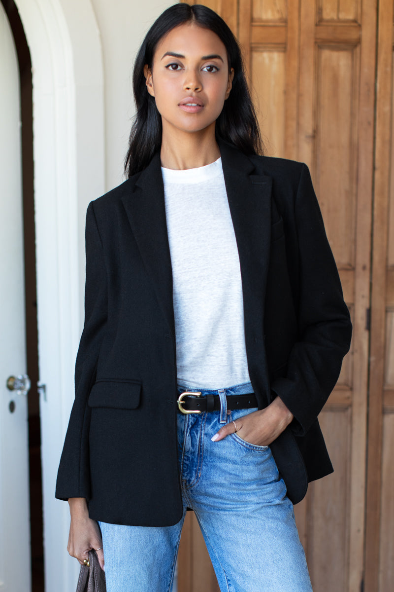 Atelier Blazer - Onyx Wool