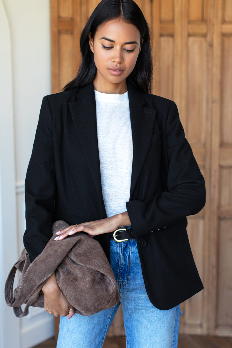 Atelier Blazer - Onyx Wool