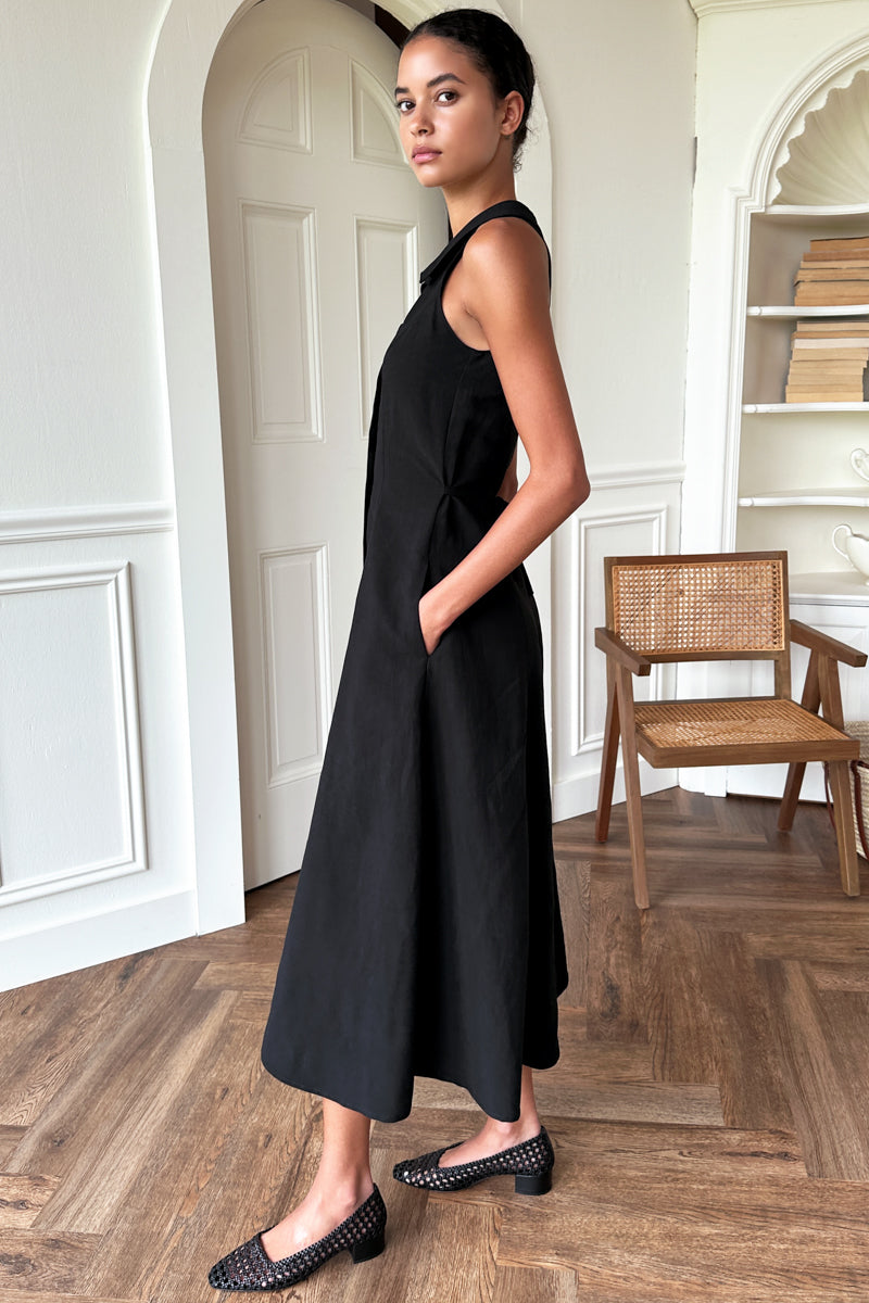 Atelier Cafe Dress - Black