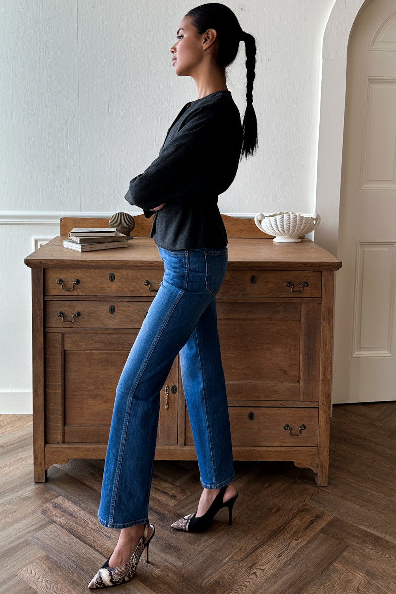 Atelier Cinch Jacket - Charcoal Light