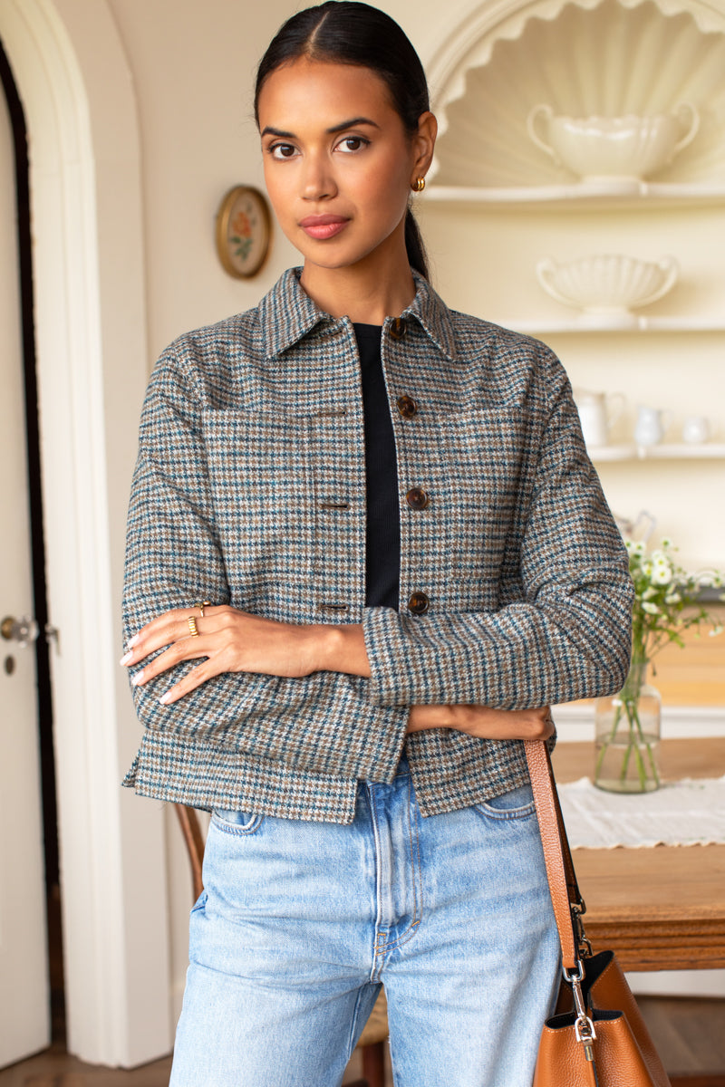 Atelier Pocket Jacket - Gun Club Check