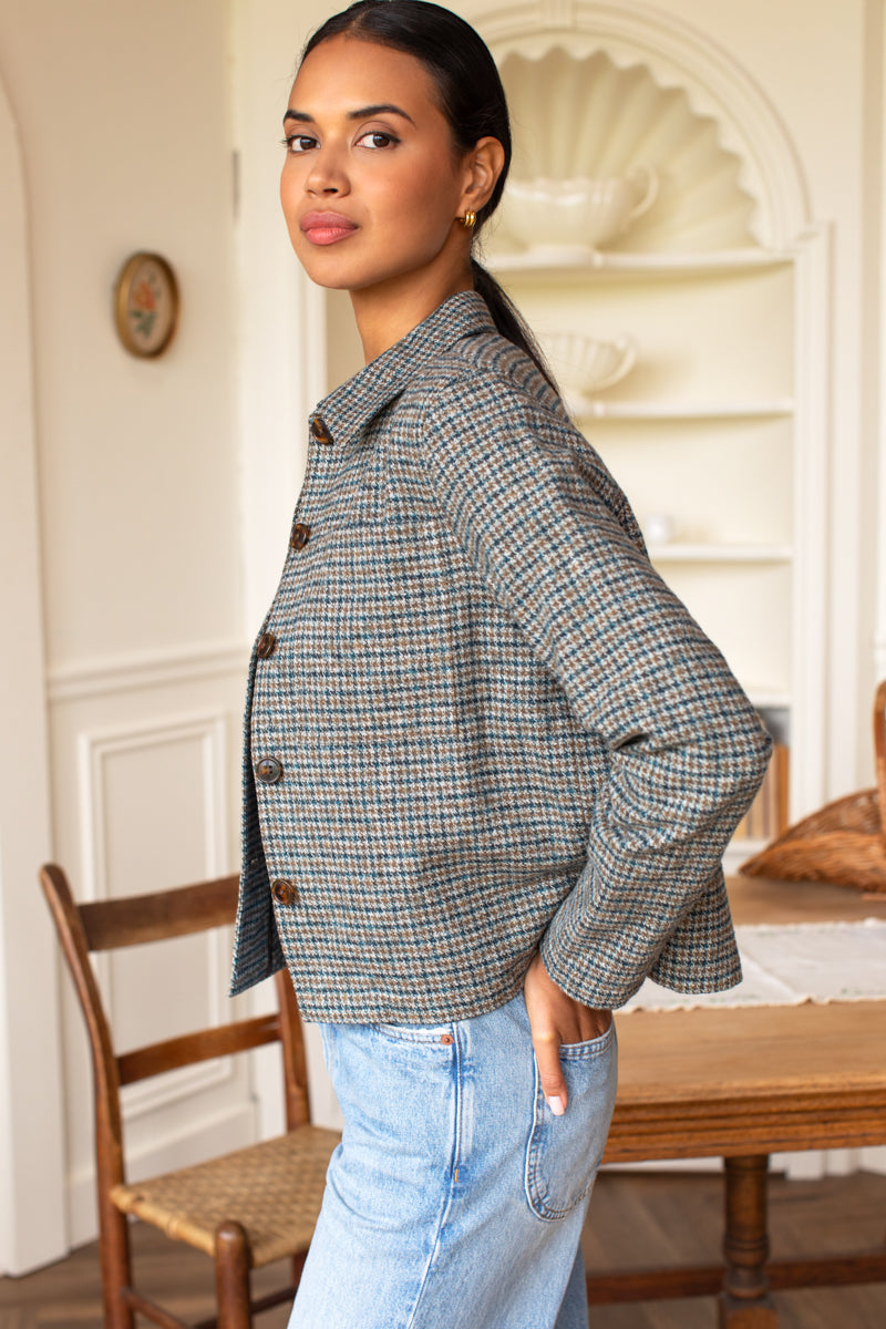 Atelier Pocket Jacket - Gun Club Check