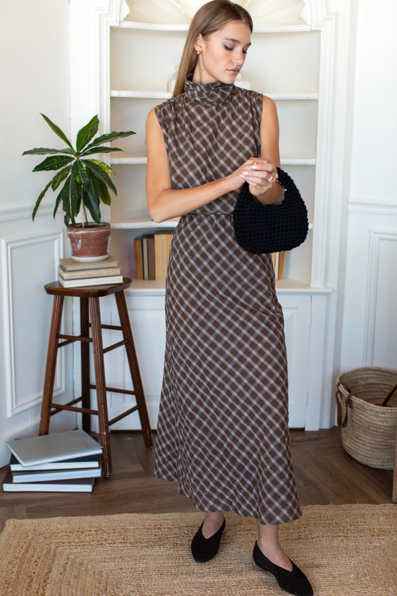 Bias Skirt 2 - Cocoa Plaid