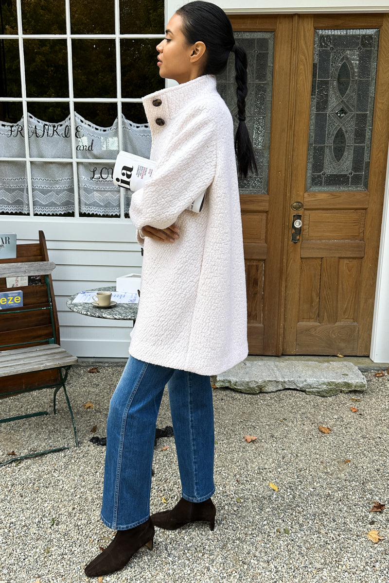 Cozy Coat - Ivory Boucle