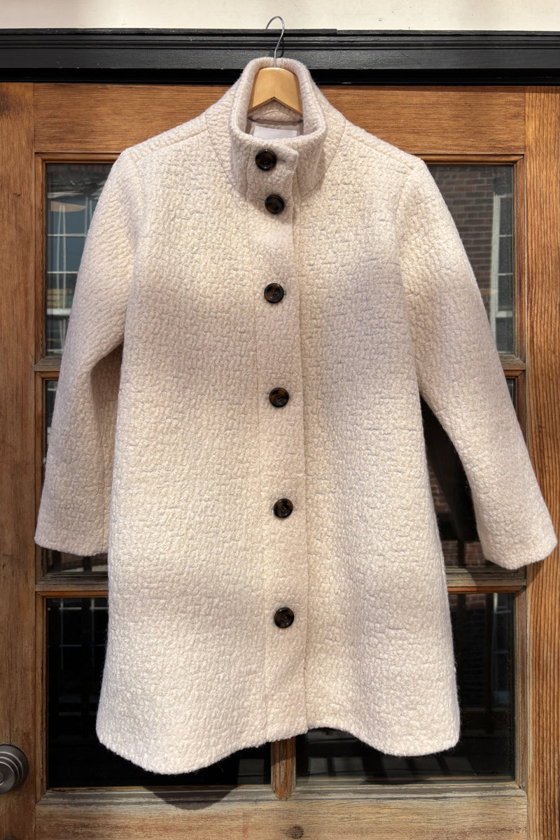 Cozy Coat - Ivory Boucle