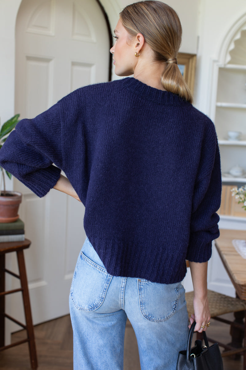 Cozy Sweater - Navy