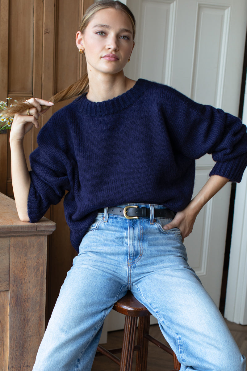 Cozy Sweater - Navy