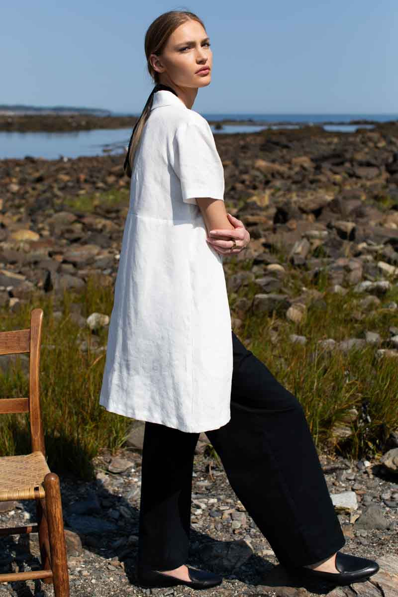 Potter's Shirtdress - White