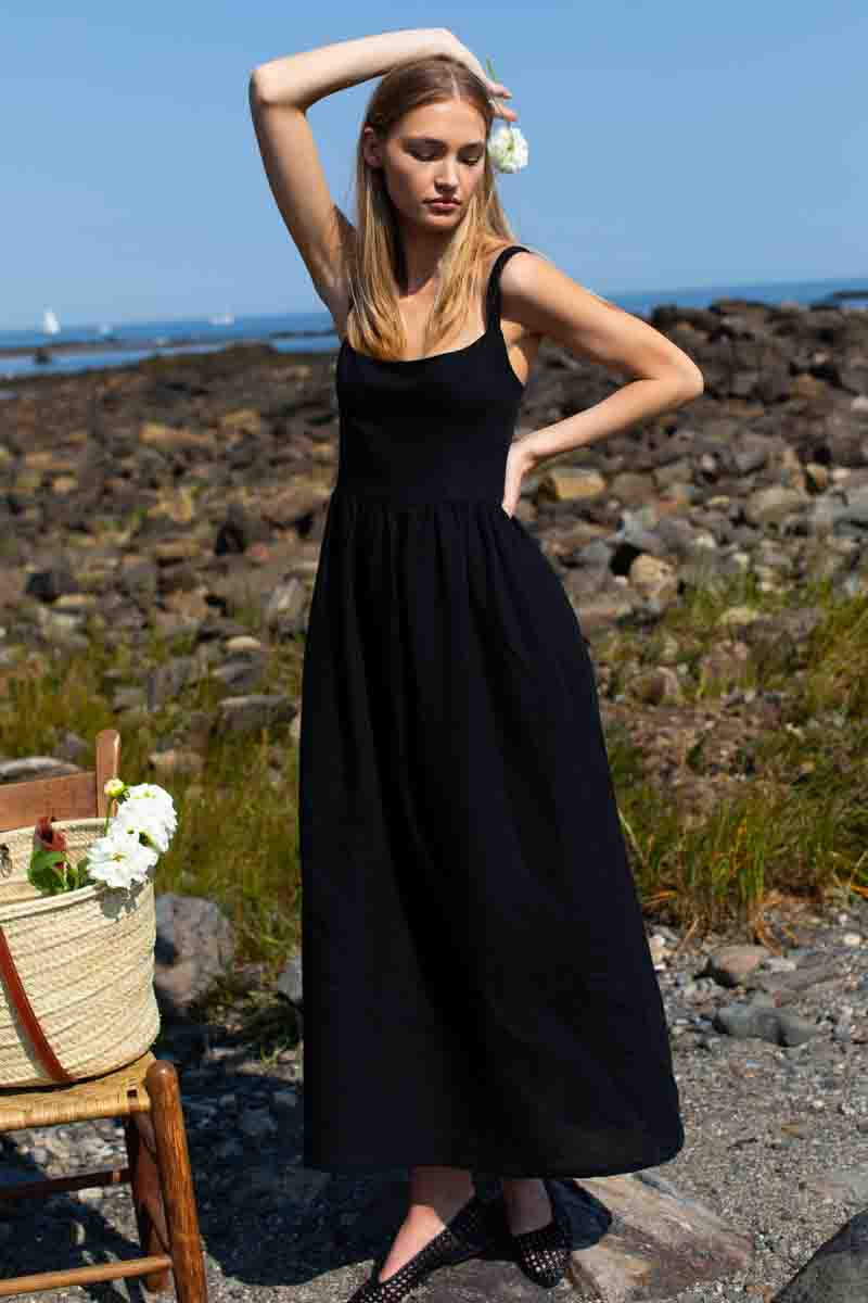 Jour Maxi Dress - Black