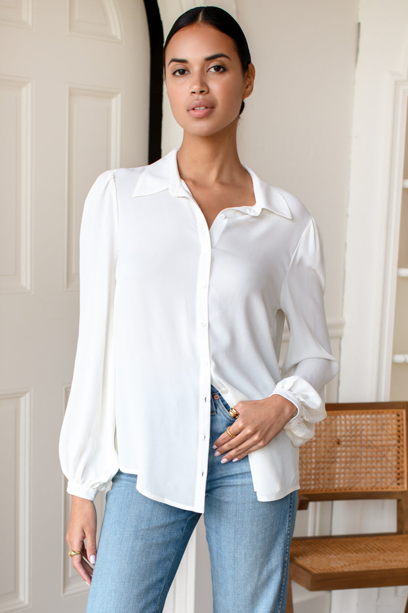 Frankie Blouse - Star White