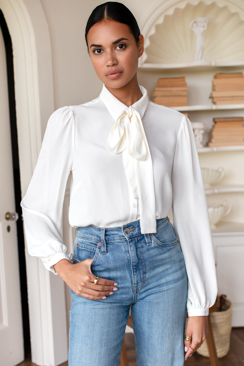 Frankie Blouse - Star White