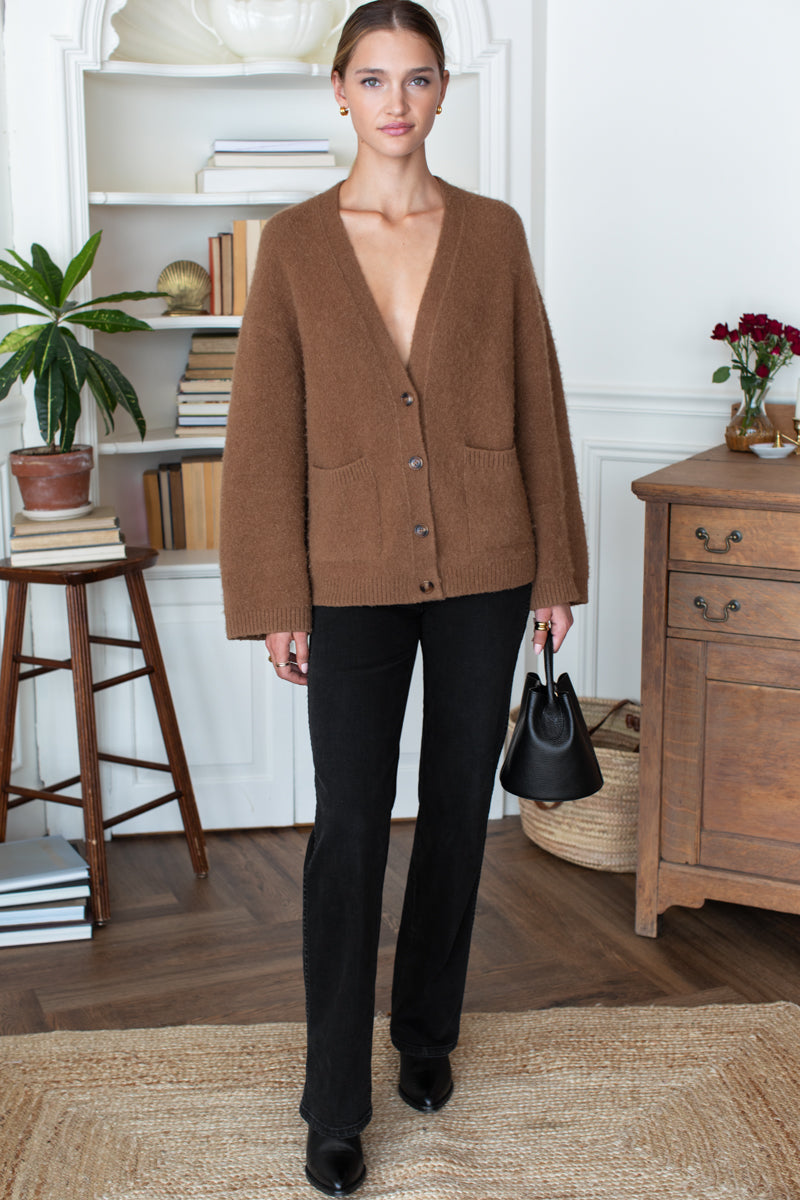 Frankie Cardigan - Camel