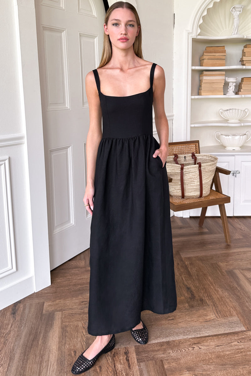 Jour Maxi Dress - Black