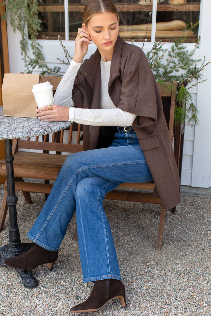 Layering Jacket - Bitter Chocolate