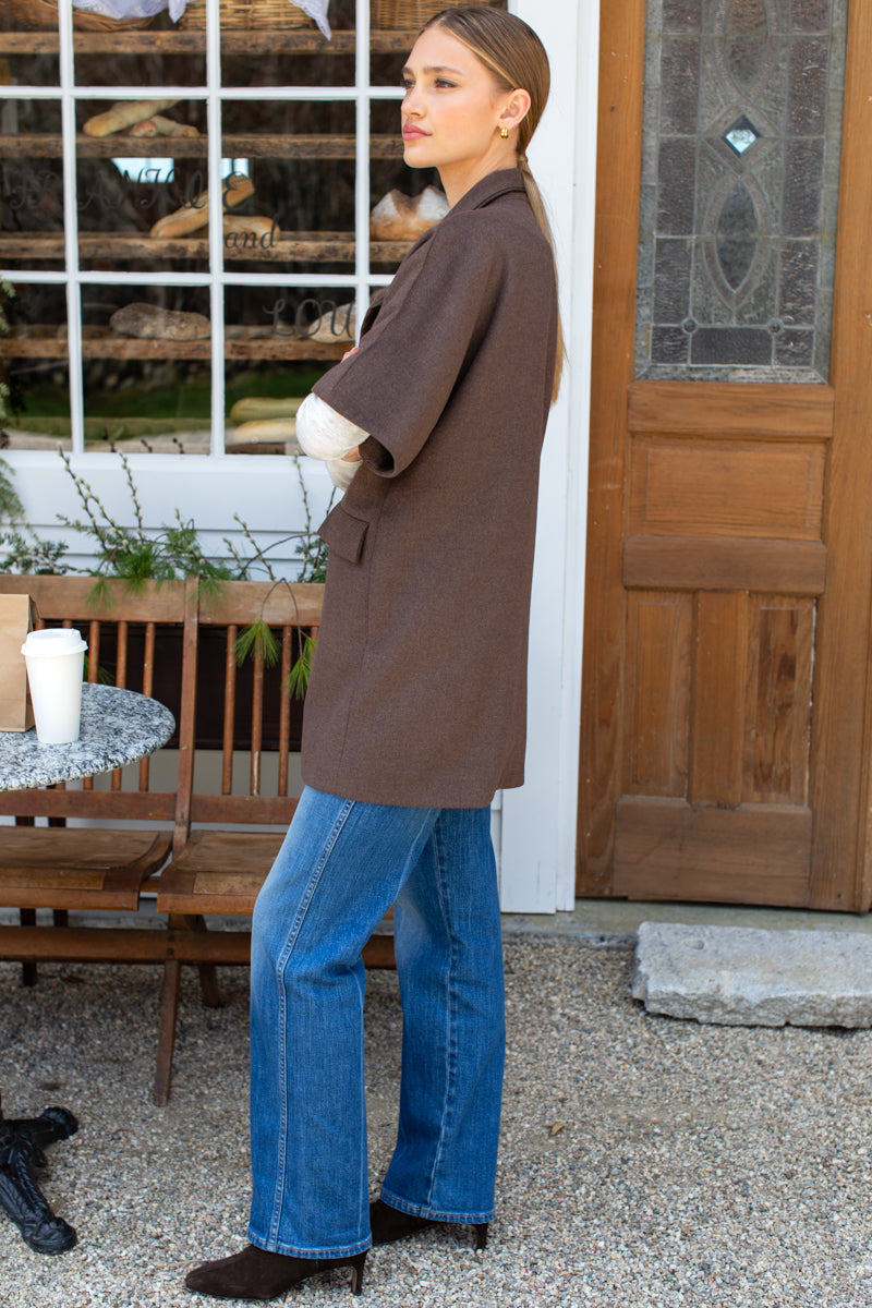 Layering Jacket - Bitter Chocolate