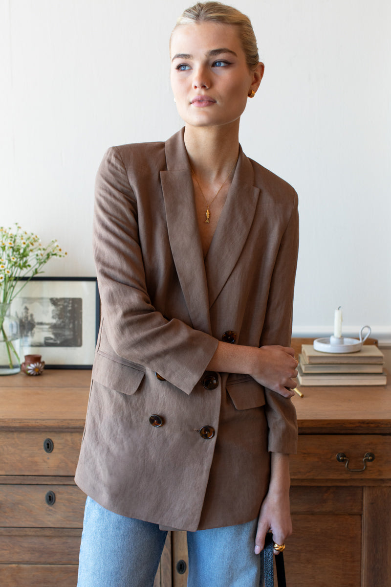 Lee Jacket - Chamoisee Linen