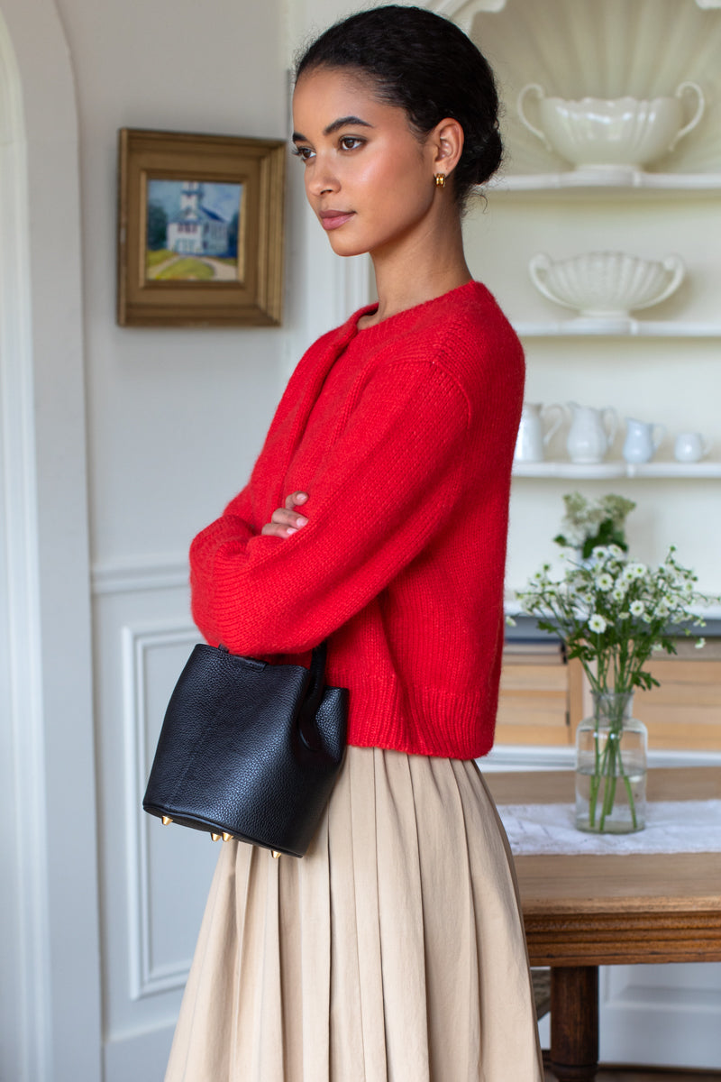 Little Atelier Cardigan - Poppy Red