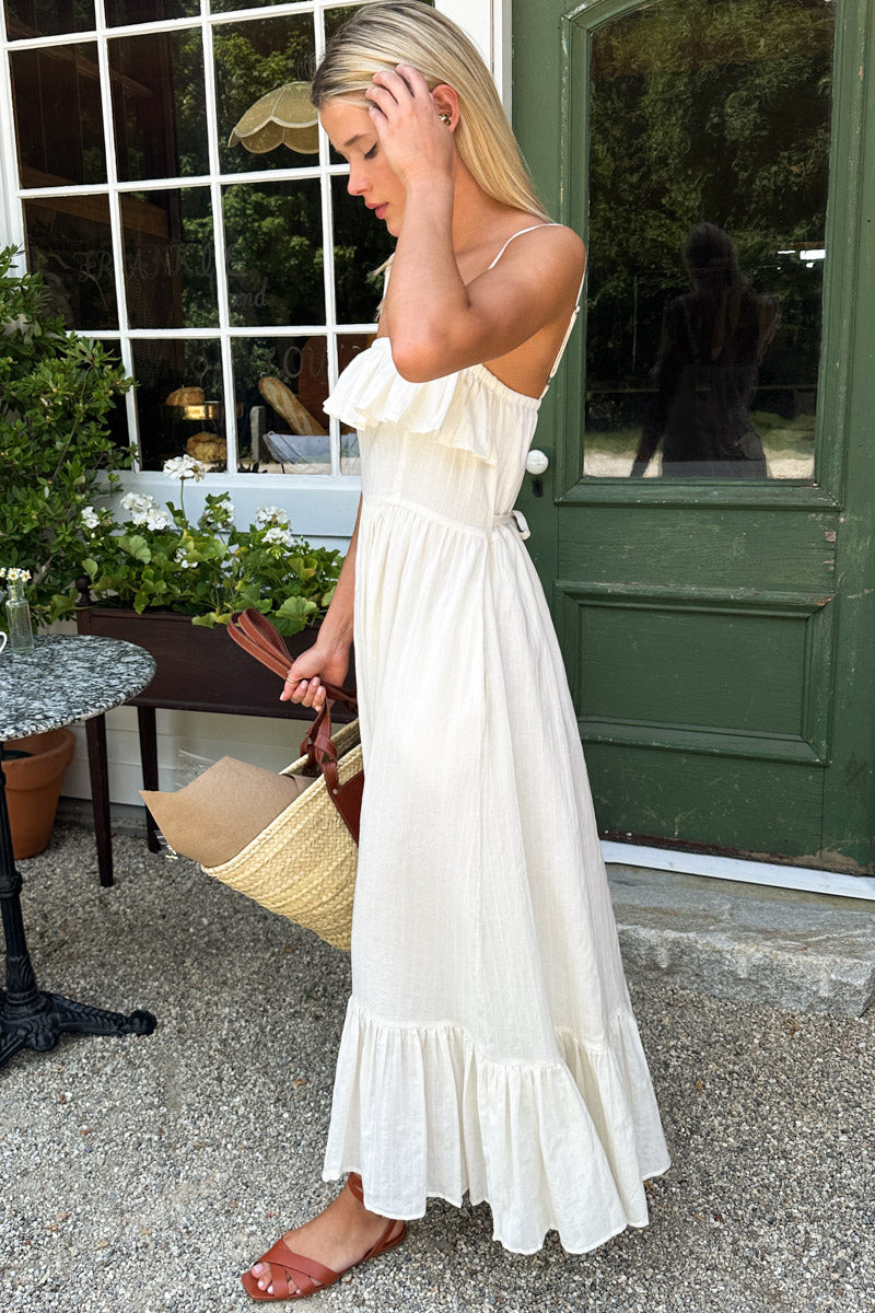 Tomas Maxi Dress - Salt