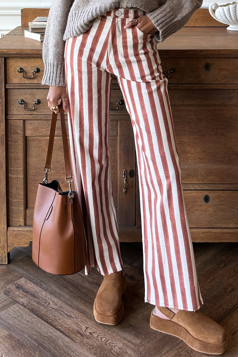 Everyday Pant - Sienna Stripe