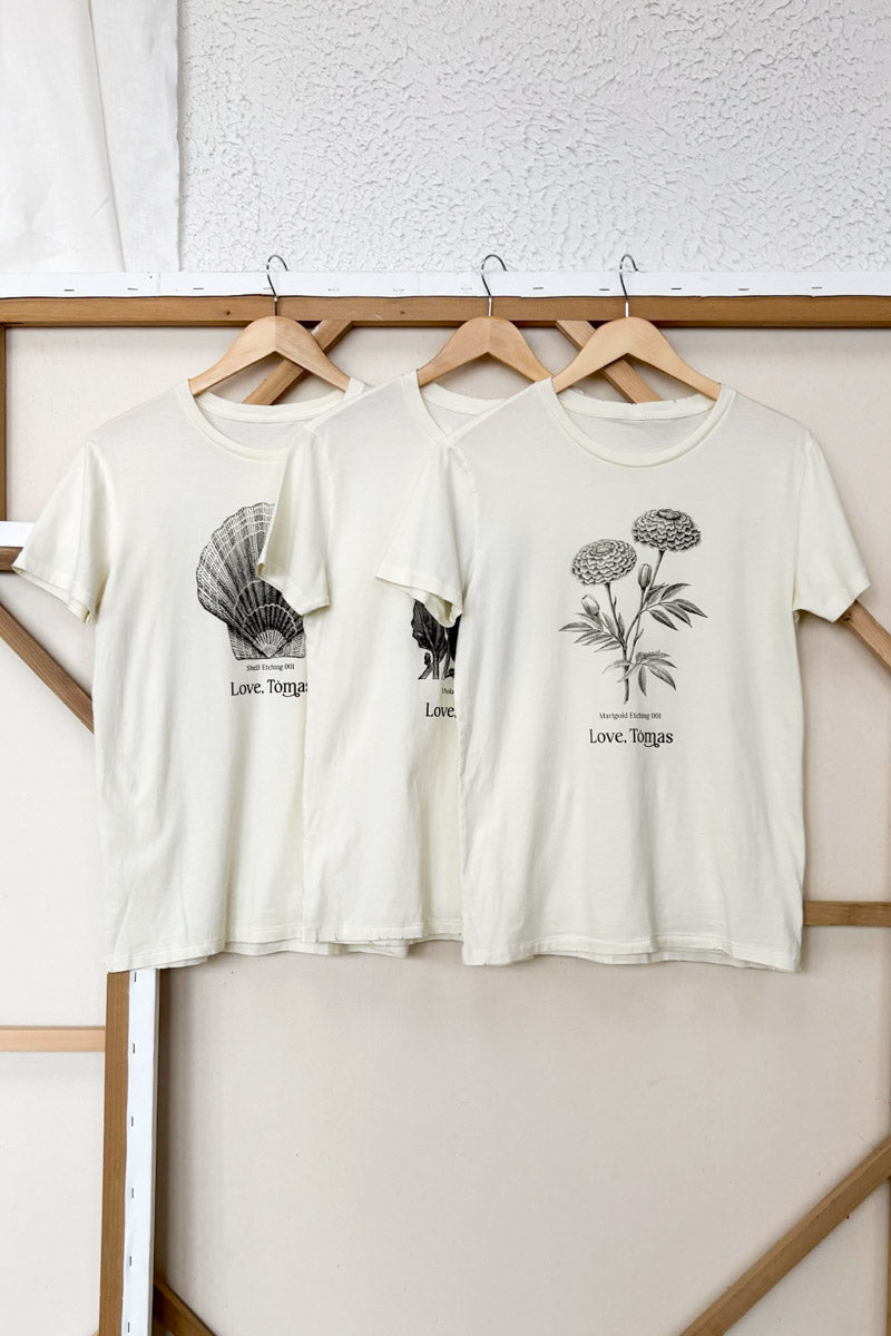 Viola Etching T-shirt - Emerson Fry