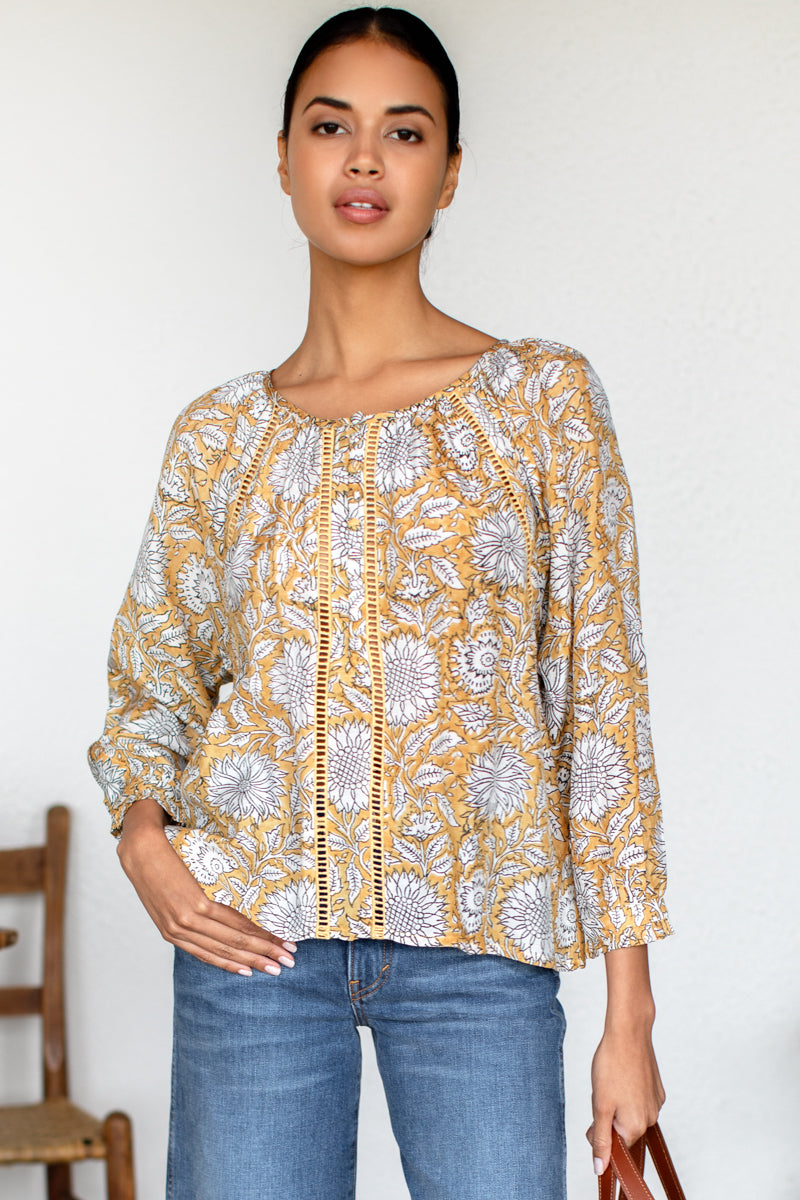 Lucy Heirloom Blouse - Arles