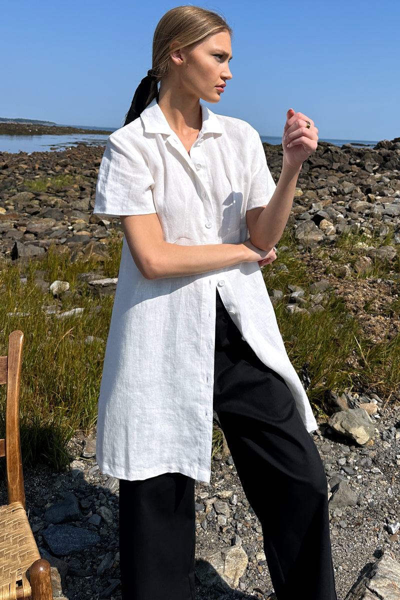 Potter's Shirtdress - White