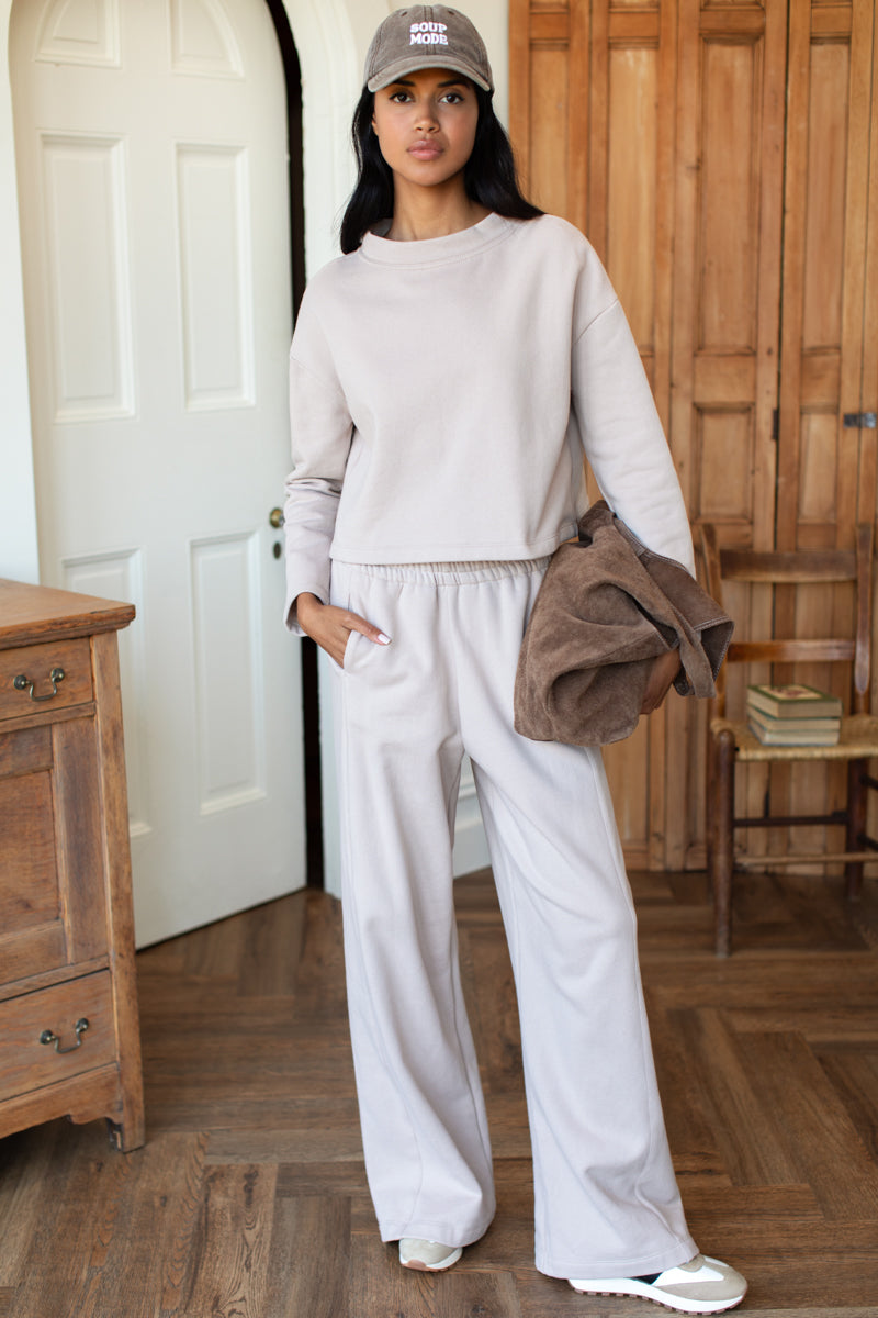 Boxy Sweatshirt - Fawn
