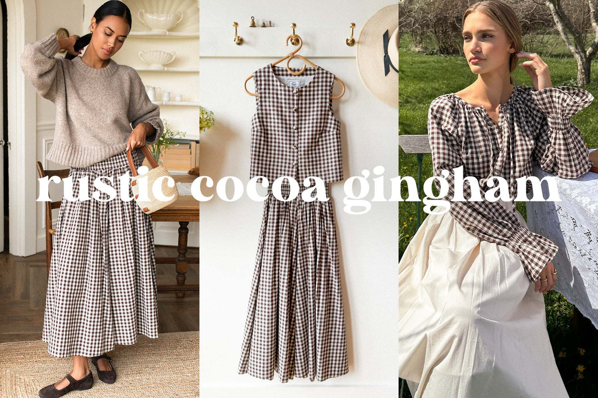 Rustic Cocoa Gingham