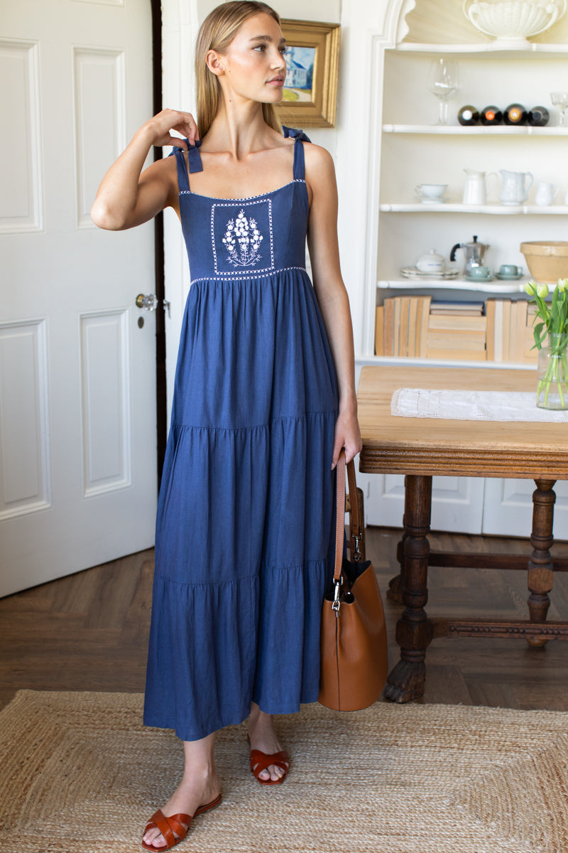 cotton clip embroidered tier dress Tommy Bahama Cotton Clip Embroidered Tier Swim Cover Up Dress