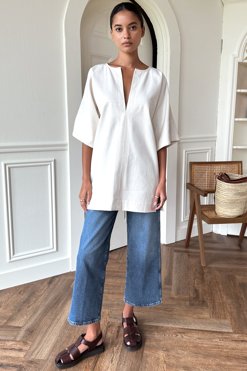 Structured Dress - Salt