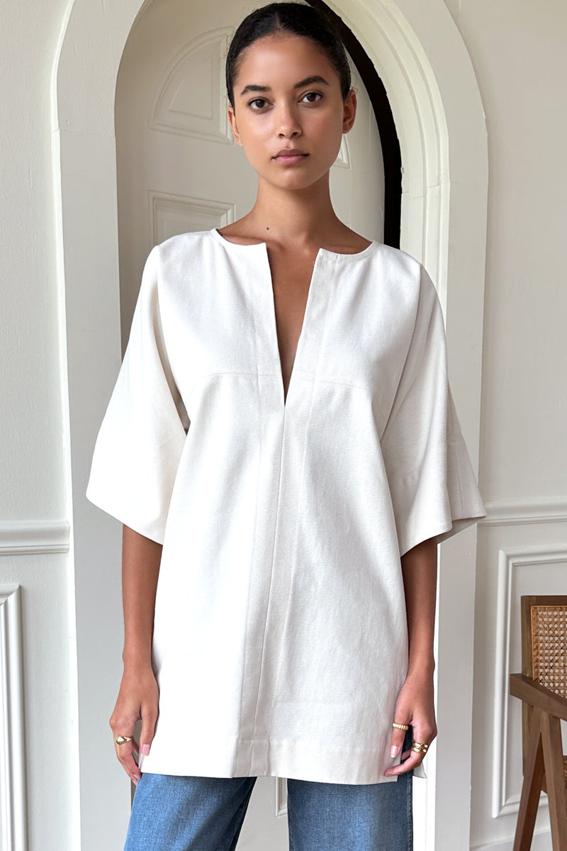 Structured Dress - Salt