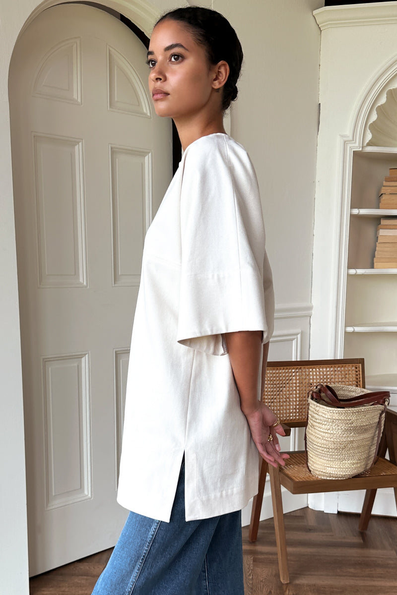 Structured Dress - Salt