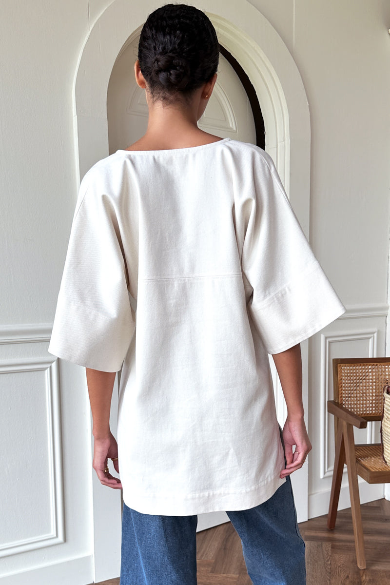 Structured Dress - Salt