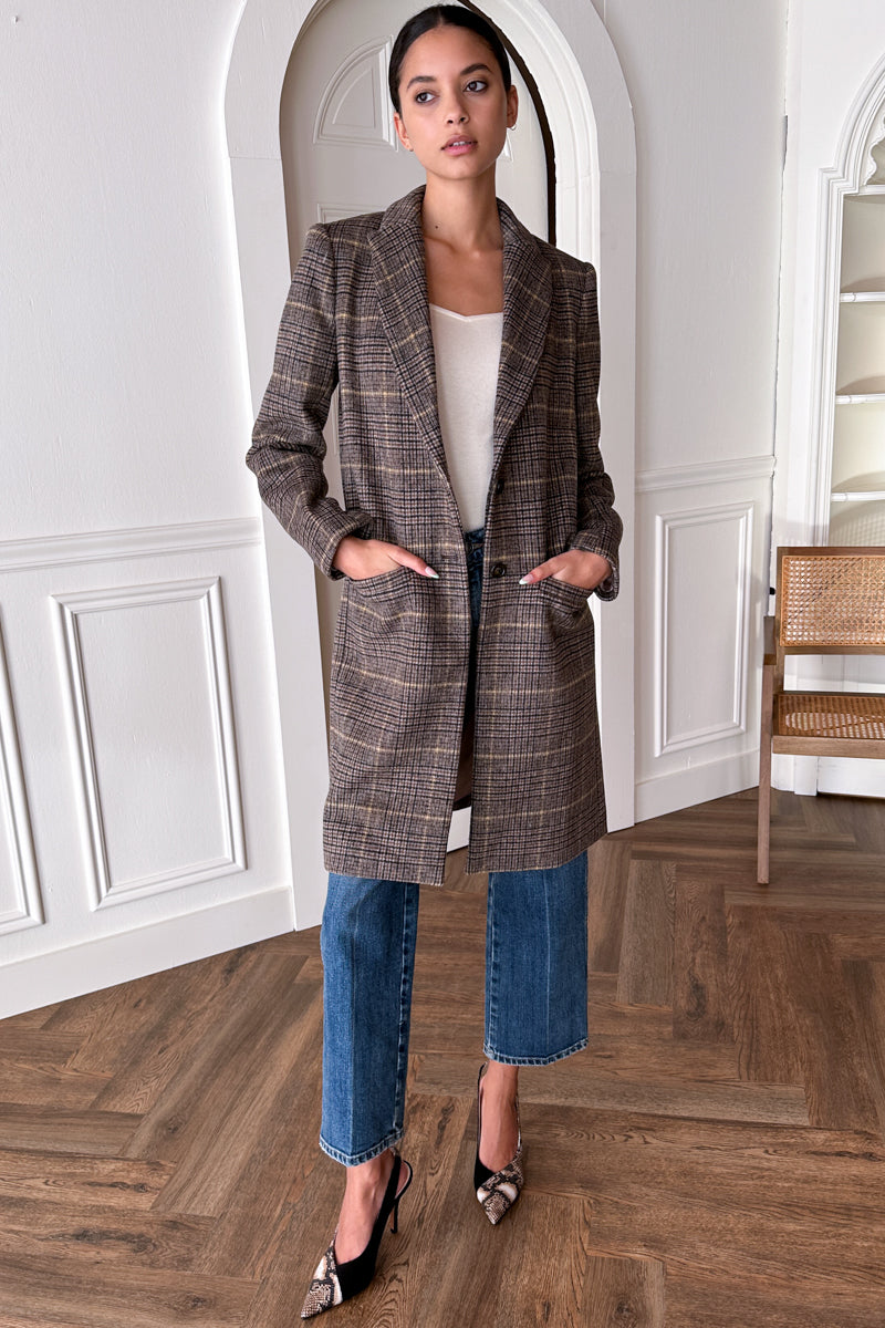 Tailored Coat - Henderson Plaid