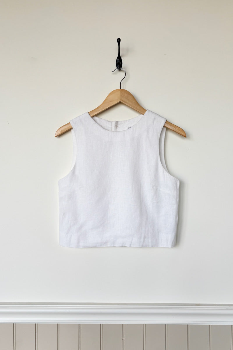 Studio Boxy Top - Bright White