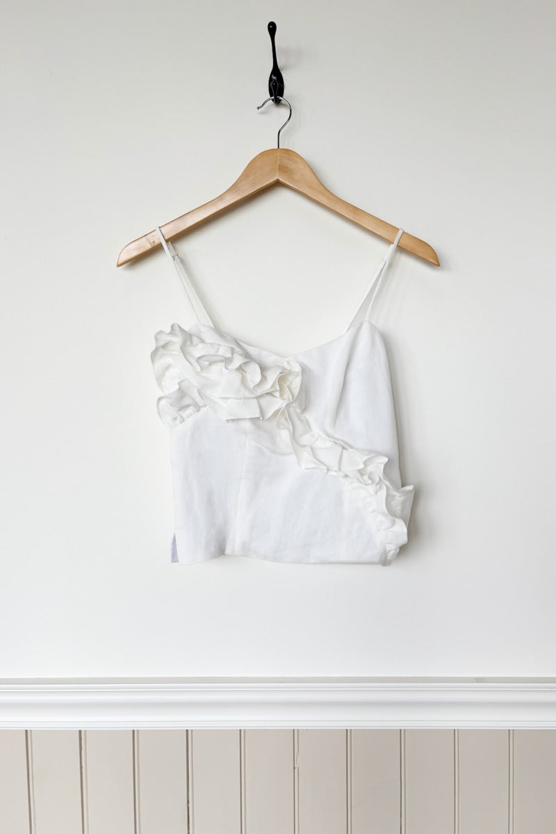 Sculptural Top - Star White