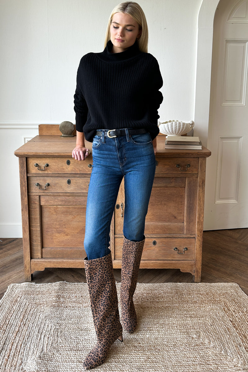 Tower High Pencil - Indigo