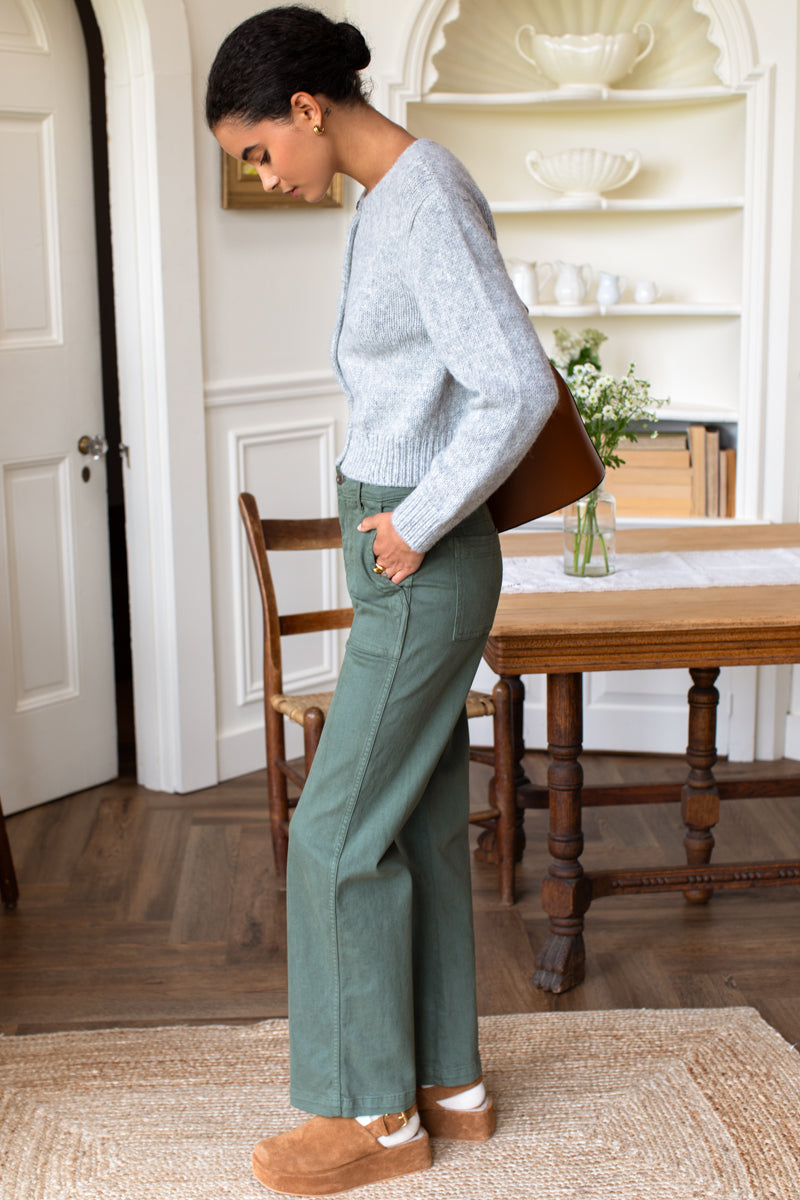 Vintage Army Pant Long - Vintage Green