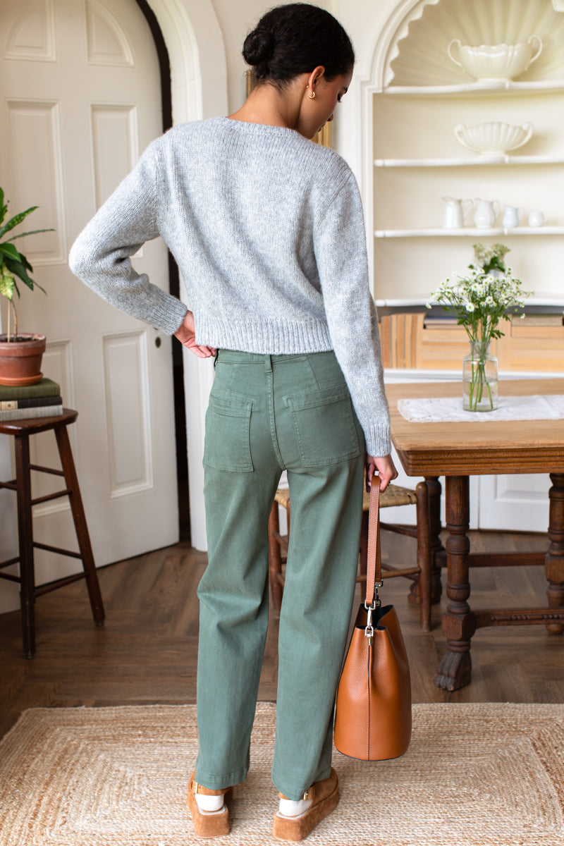 Vintage Army Pant Long - Vintage Green