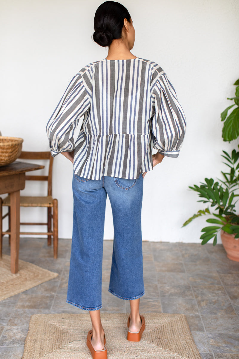 Artist Overshirt - Handloom Stripes