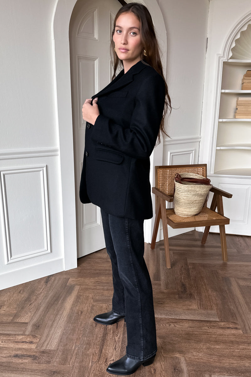 Atelier Blazer - Onyx Wool