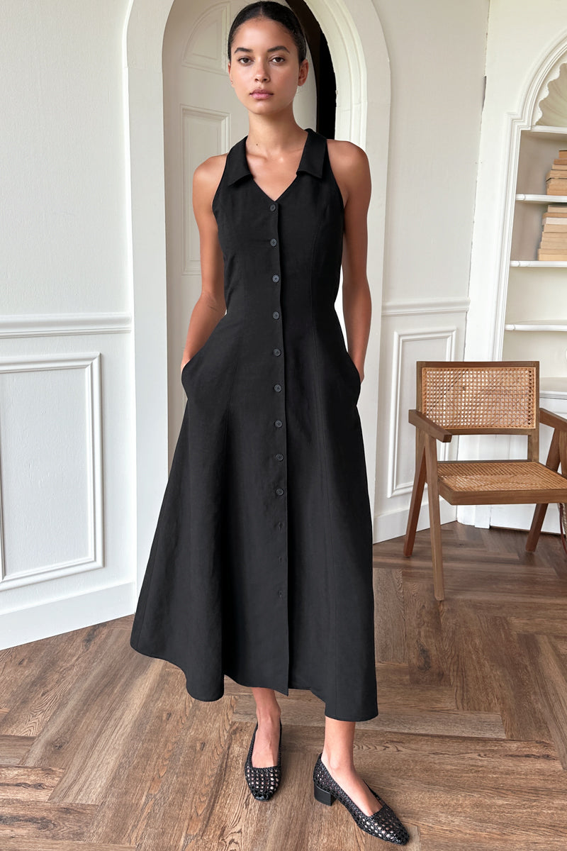 Atelier Cafe Dress #2 - Black