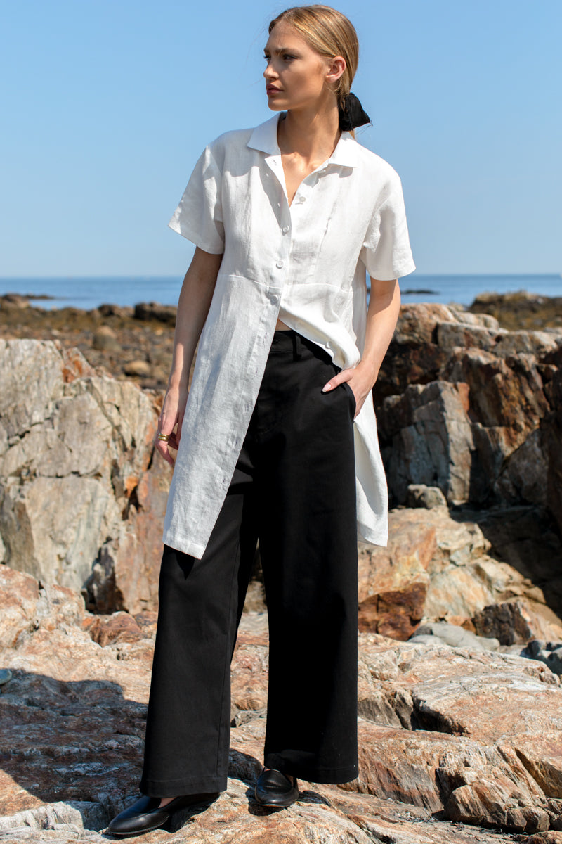 Potter's Shirtdress - White