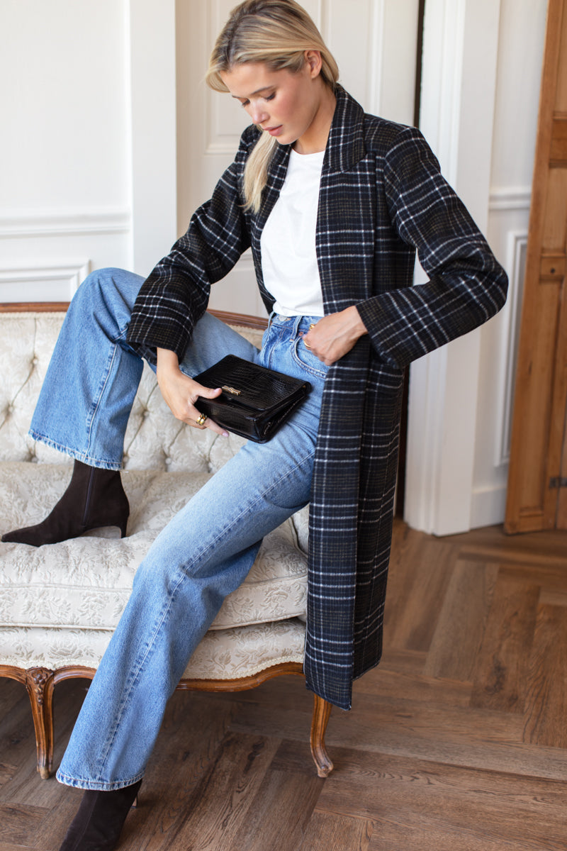 Bowery Coat - Lewis Plaid