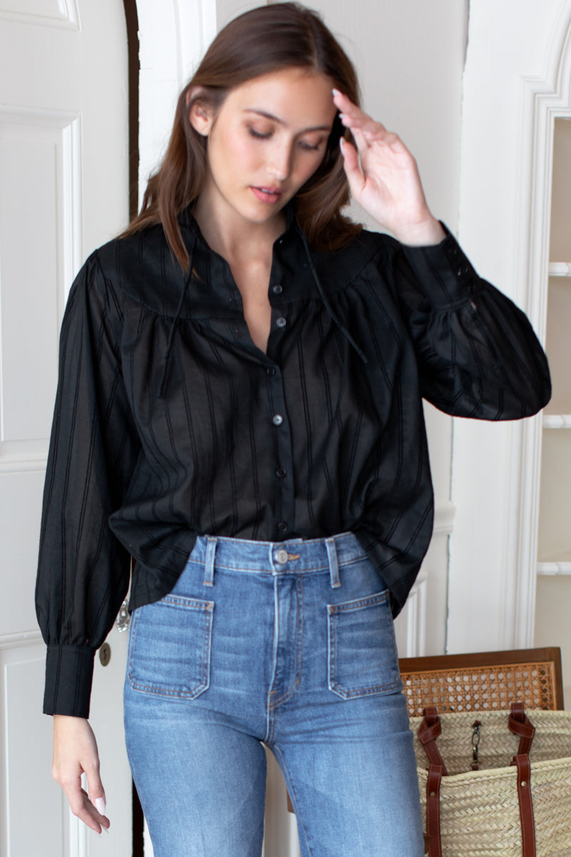 Camille Blouse - Black