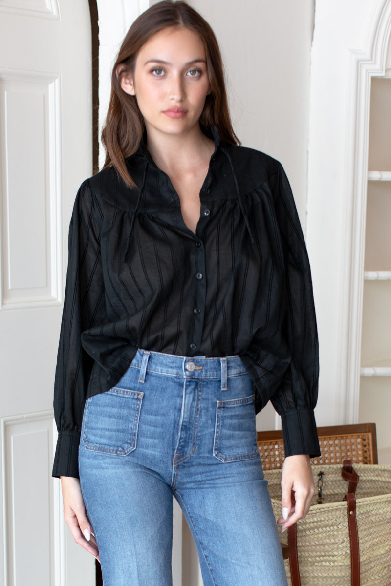 Camille Blouse - Black