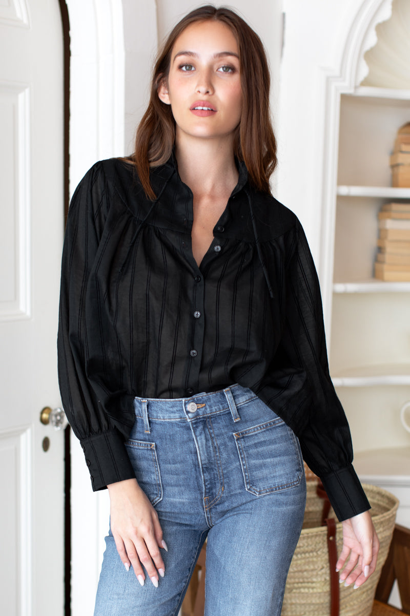 Camille Blouse - Black