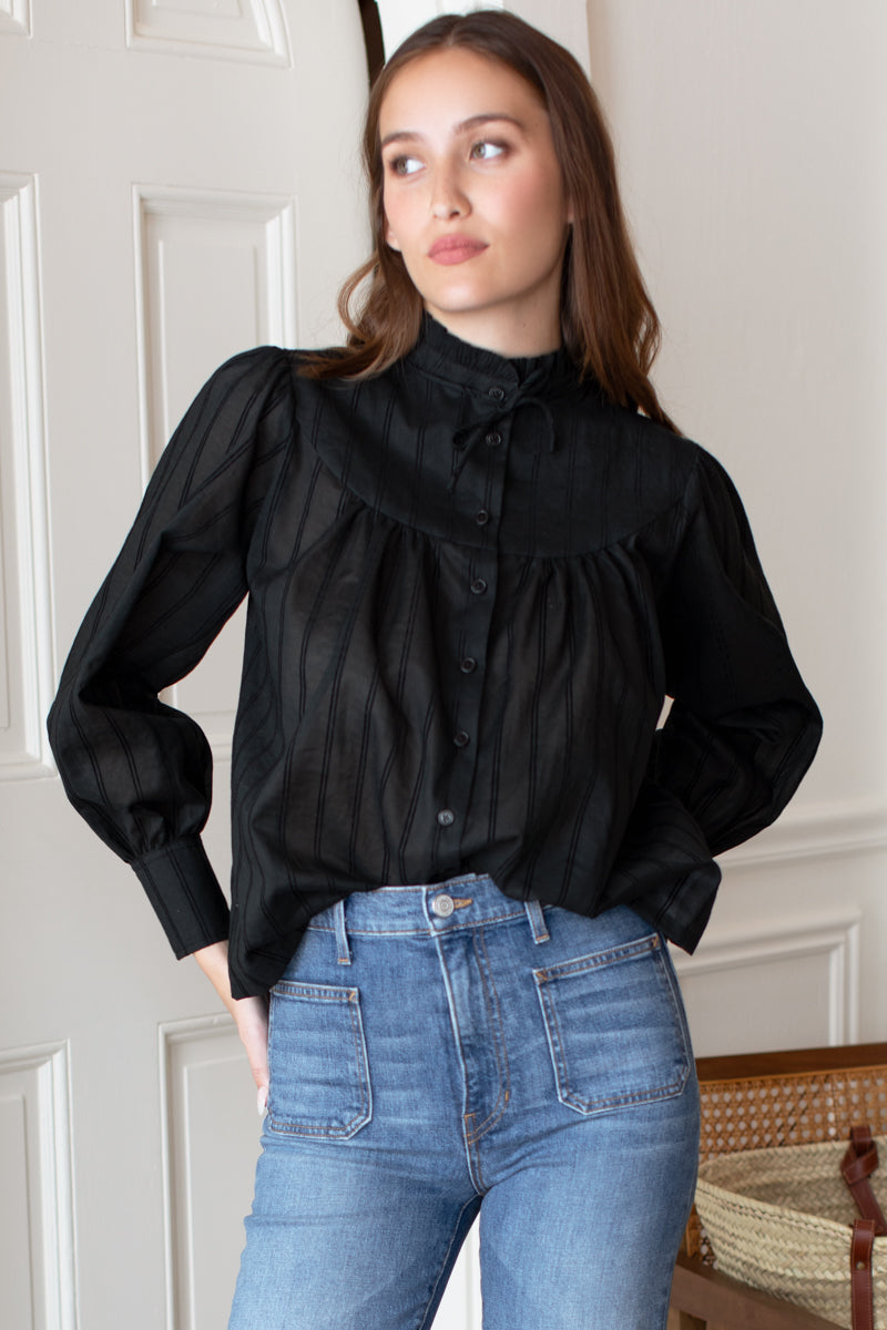 Camille Blouse - Black